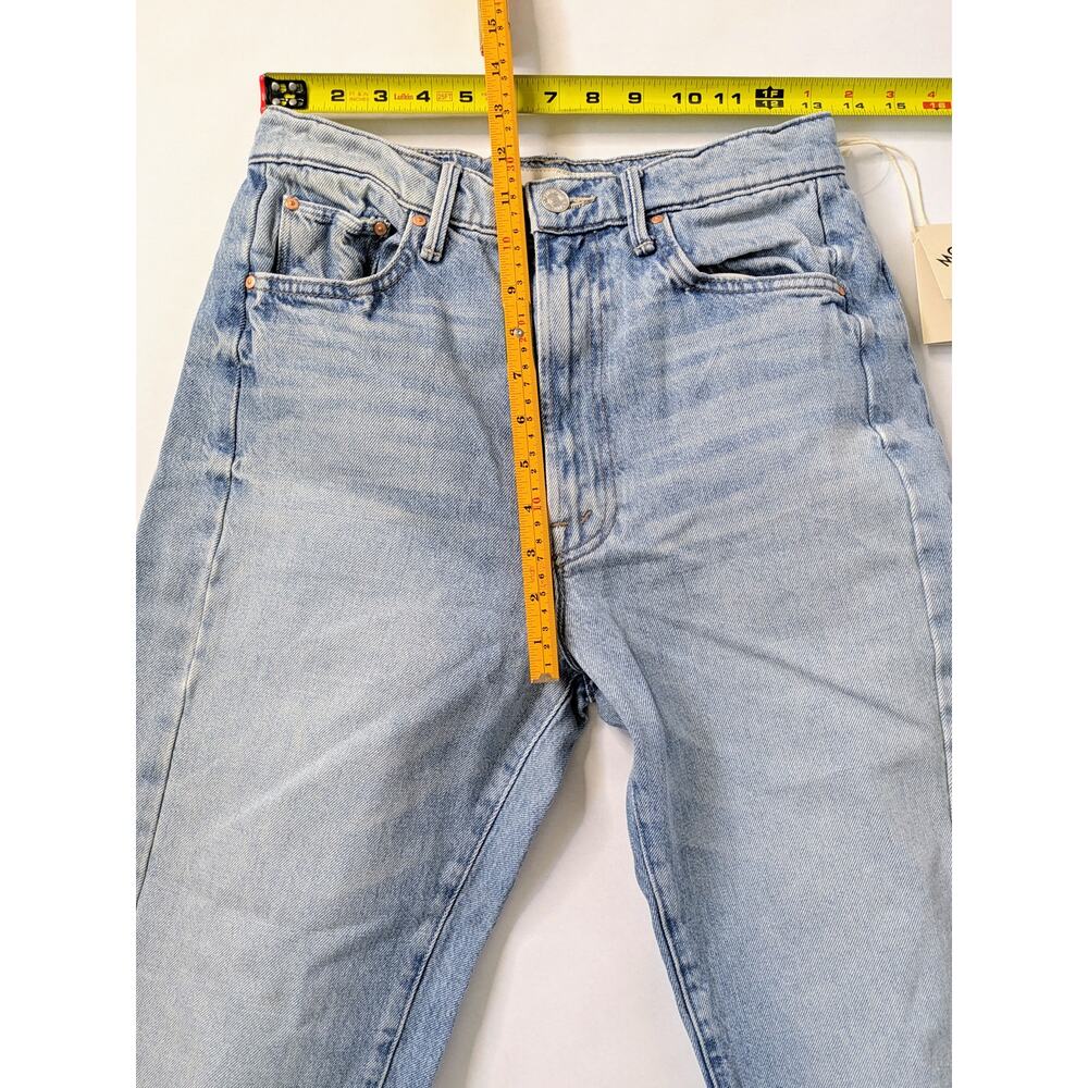 MOTHER Superior Half Pipe Ankle Jeans 27 NWT This Is How I Roll Cotton Blue - Picture 10 of 16